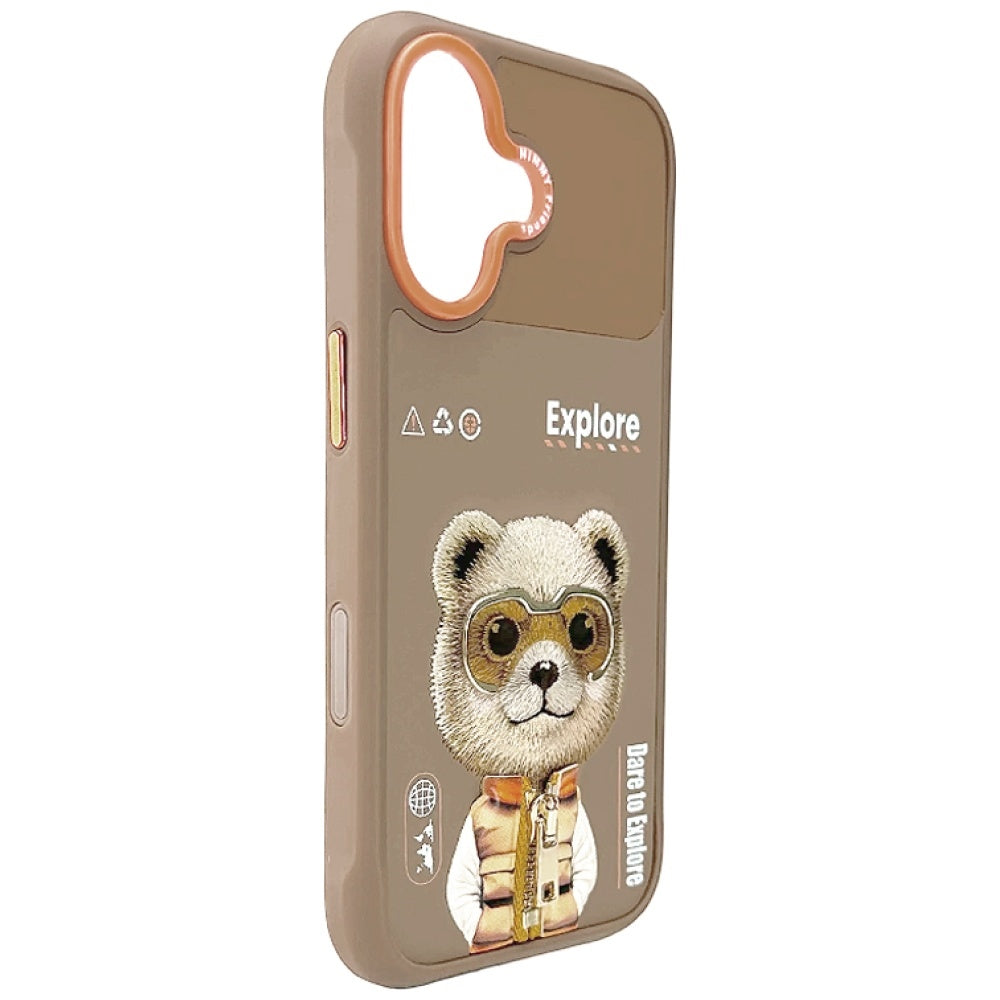 Nimmy Cool&Cute 2.0 Bear Case for iPhone 17 beige