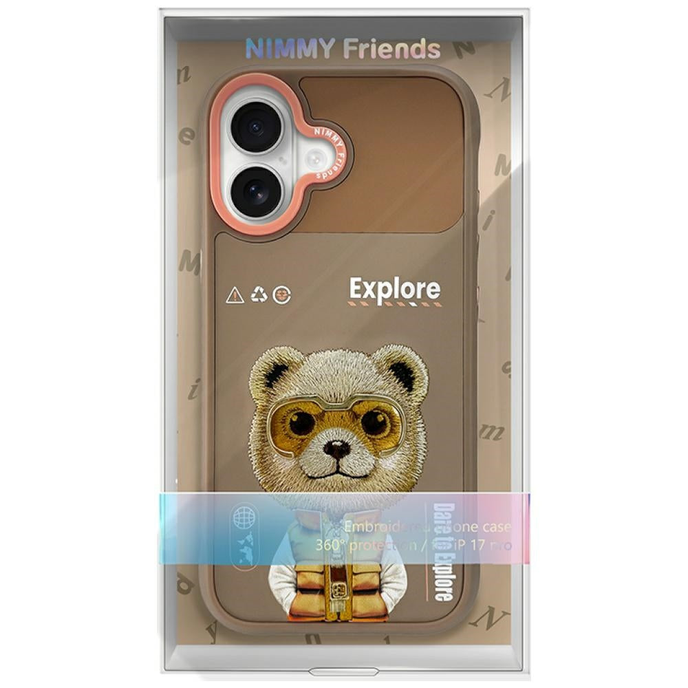 Nimmy Cool&Cute 2.0 Bear Case for iPhone 17 beige