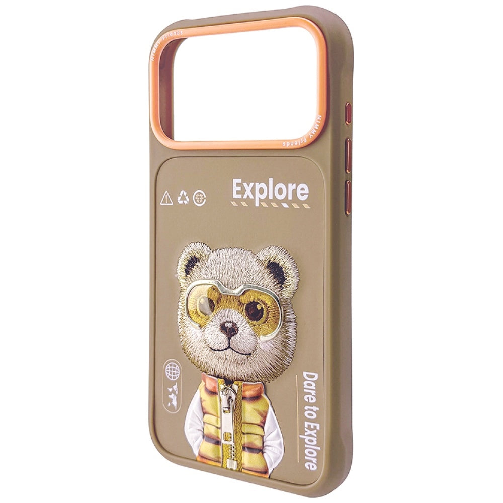 Nimmy Cool&Cute 2.0 Bear Case for iPhone 17 Pro Beige
