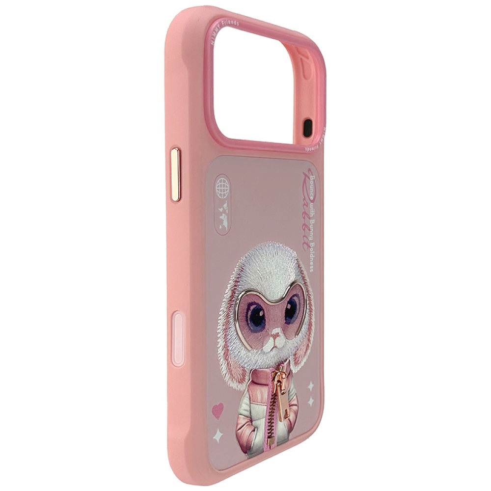 Nimmy Cool&Cute 2.0 Rabbit for iPhone 17 Pro Max pink
