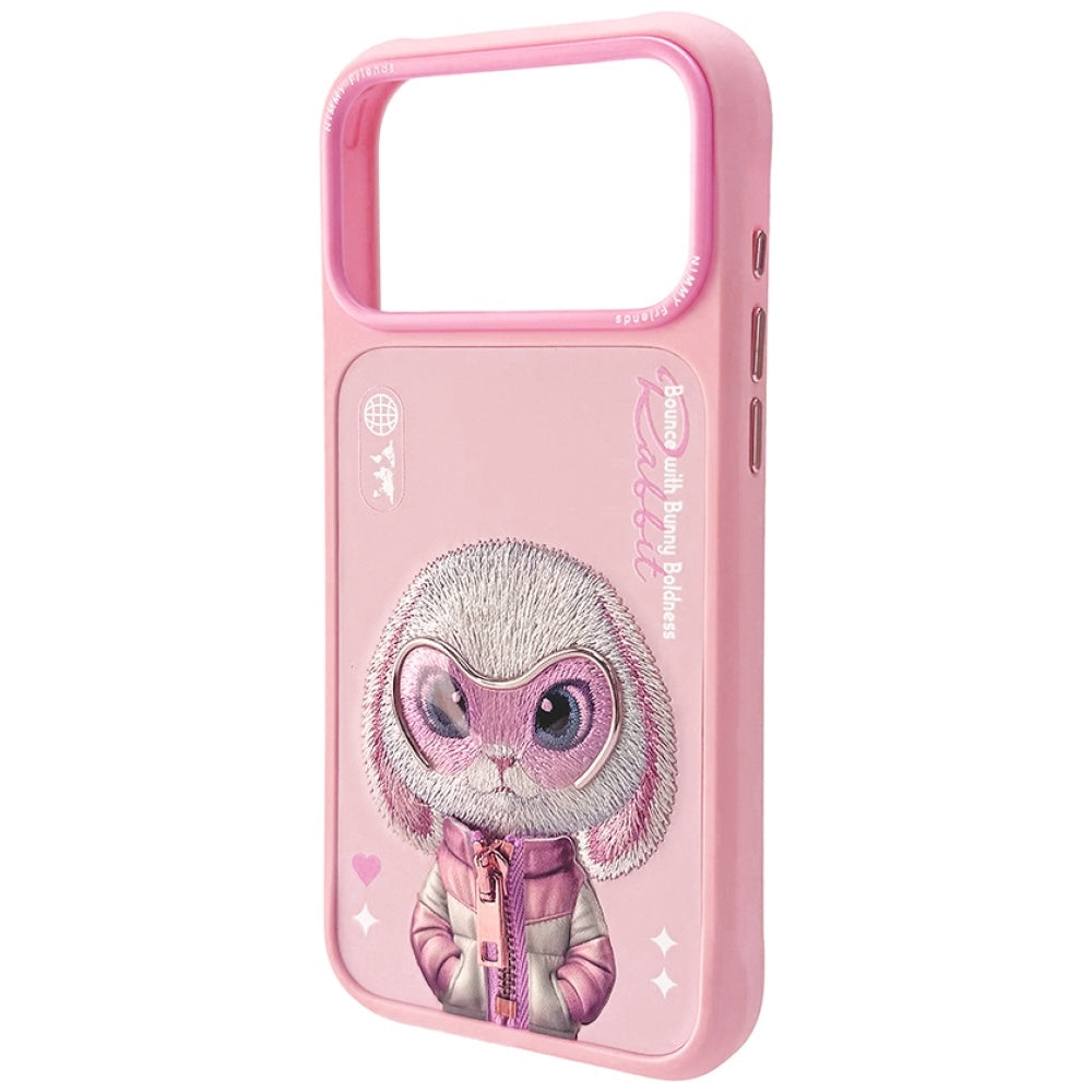 Nimmy Cool&Cute 2.0 Rabbit for iPhone 17 Pro Max pink
