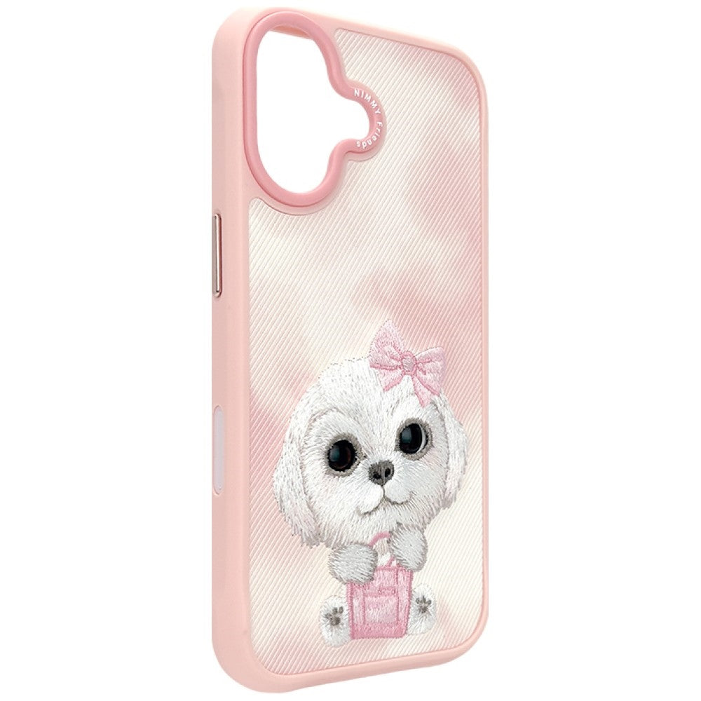 Nimmy Big Eyed Pet 2.0 Dog Case for iPhone 17 pink