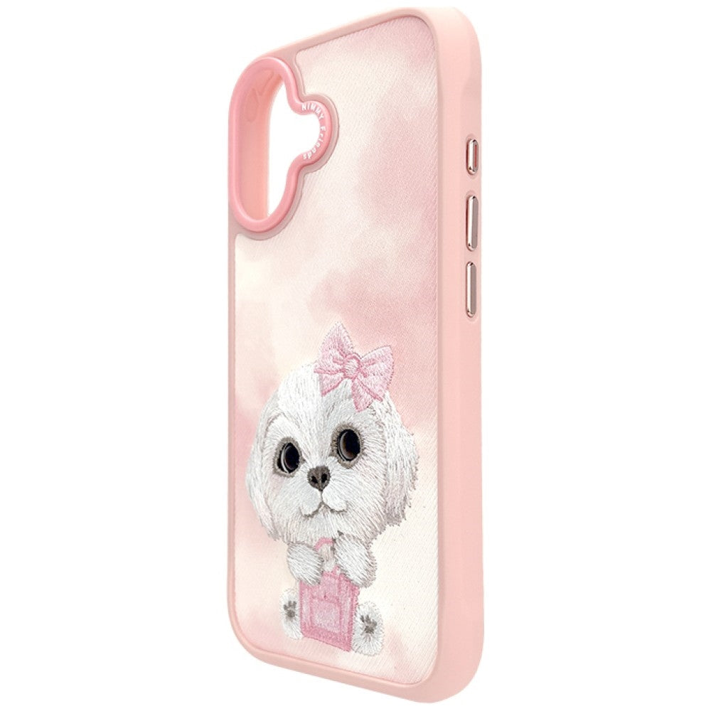Nimmy Big Eyed Pet 2.0 Dog Case for iPhone 17 pink