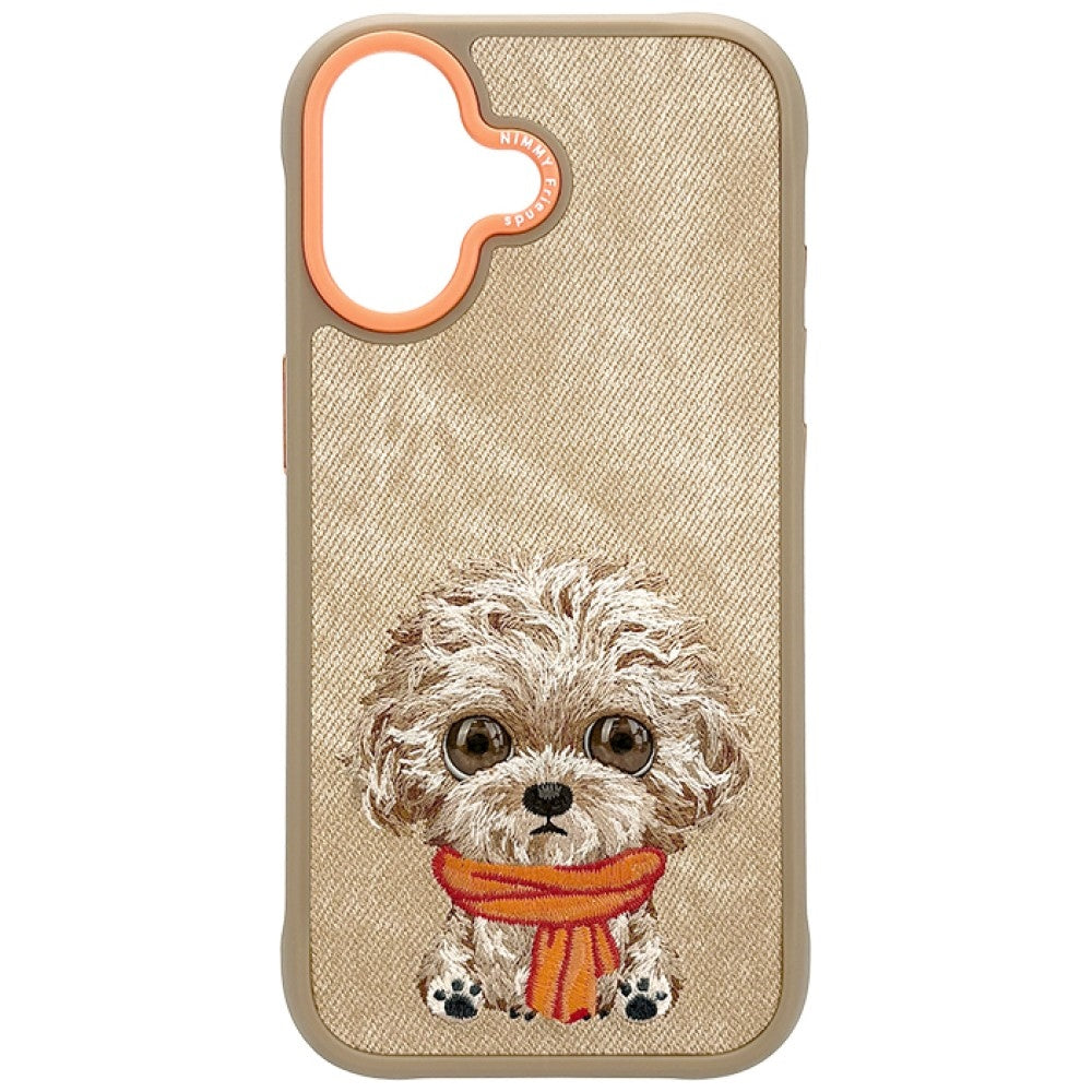 Nimmy Big Eyed Pet 2.0 Dog for iPhone 17 beige