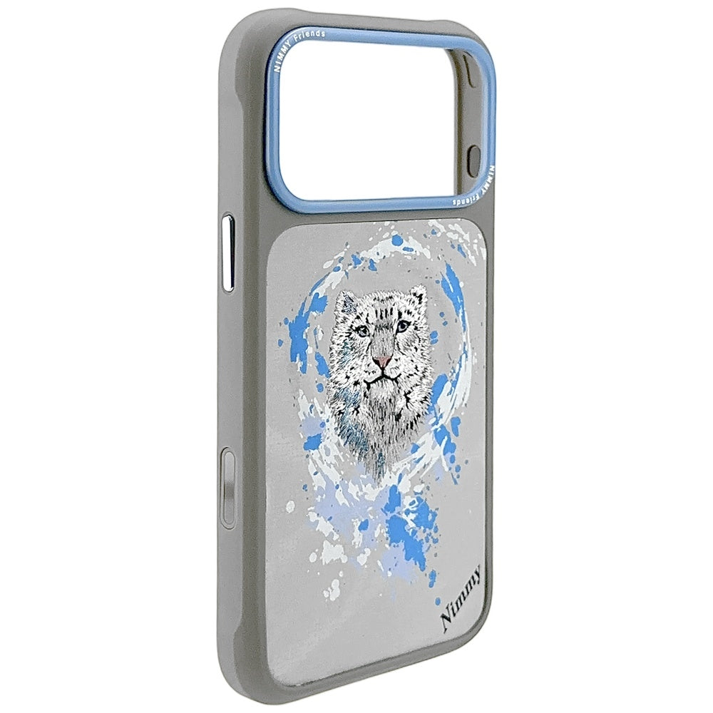 Nimmy Pantera MagSafe case for iPhone 17 Pro Max light gray