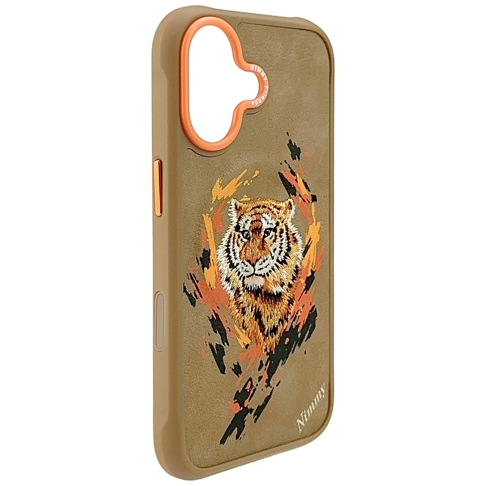 Nimmy Tiger MagSafe case for iPhone 17 light brown