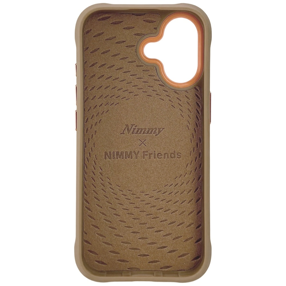 Nimmy Tiger MagSafe case for iPhone 17 light brown