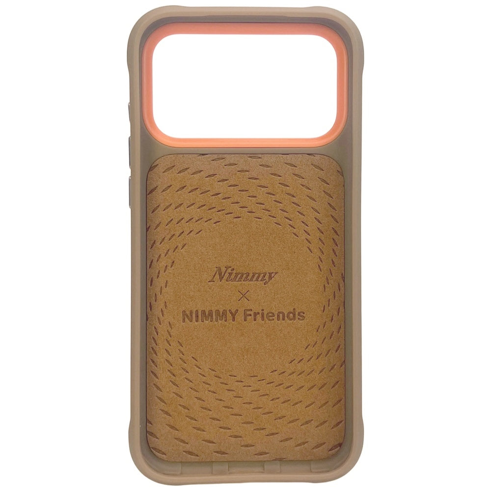 Nimmy Tiger MagSafe case for iPhone 17 Pro Max light brown