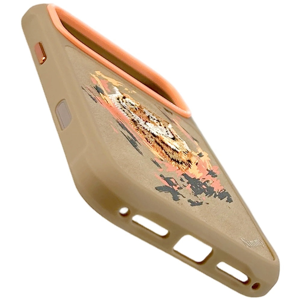 Nimmy Tiger MagSafe case for iPhone 17 Pro Max light brown