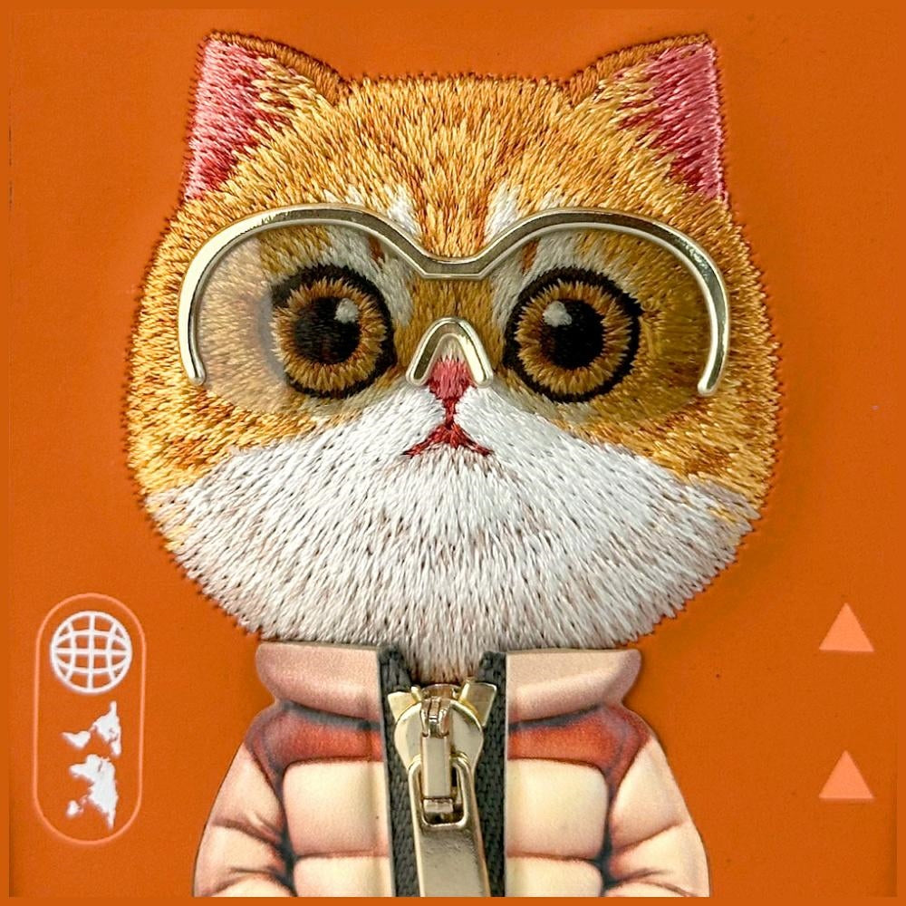 Nimmy Cool&Cute 2.0 Cat for iPhone 17 Pro Orange