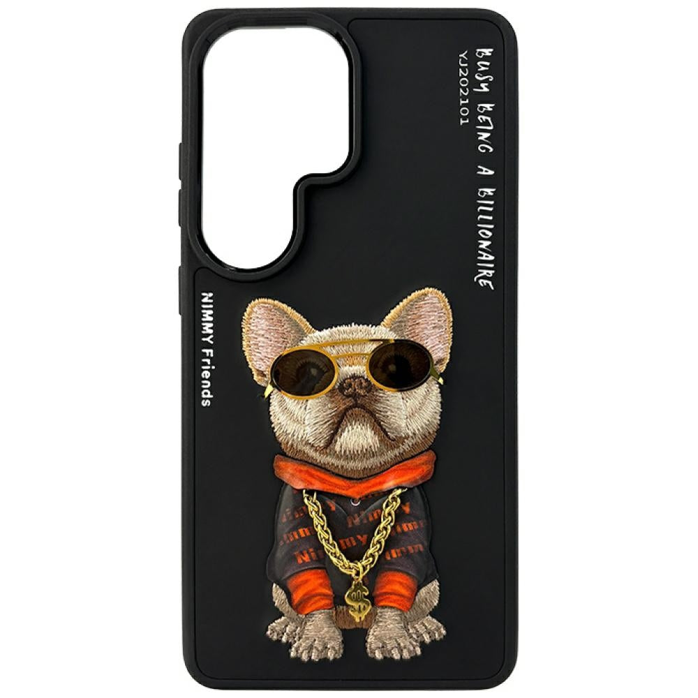 Nimmy Glasses Cool Dog for Samsung Galaxy S26 Ultra Black