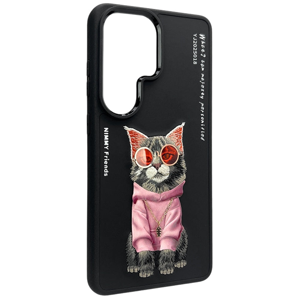 Nimmy Glasses Cool Cat for Samsung Galaxy S26 Ultra black