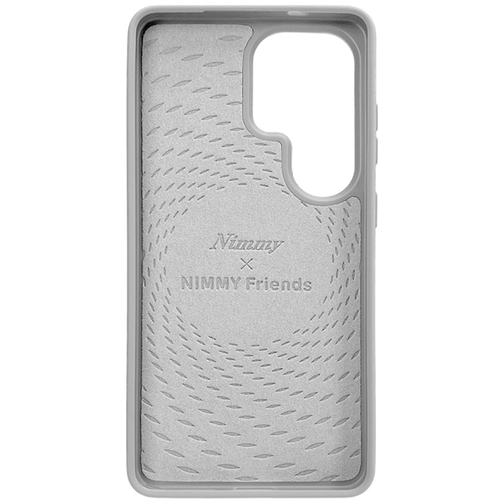 Nimmy Panther MagSafe case for Samsung Galaxy S26 Ultra light grey