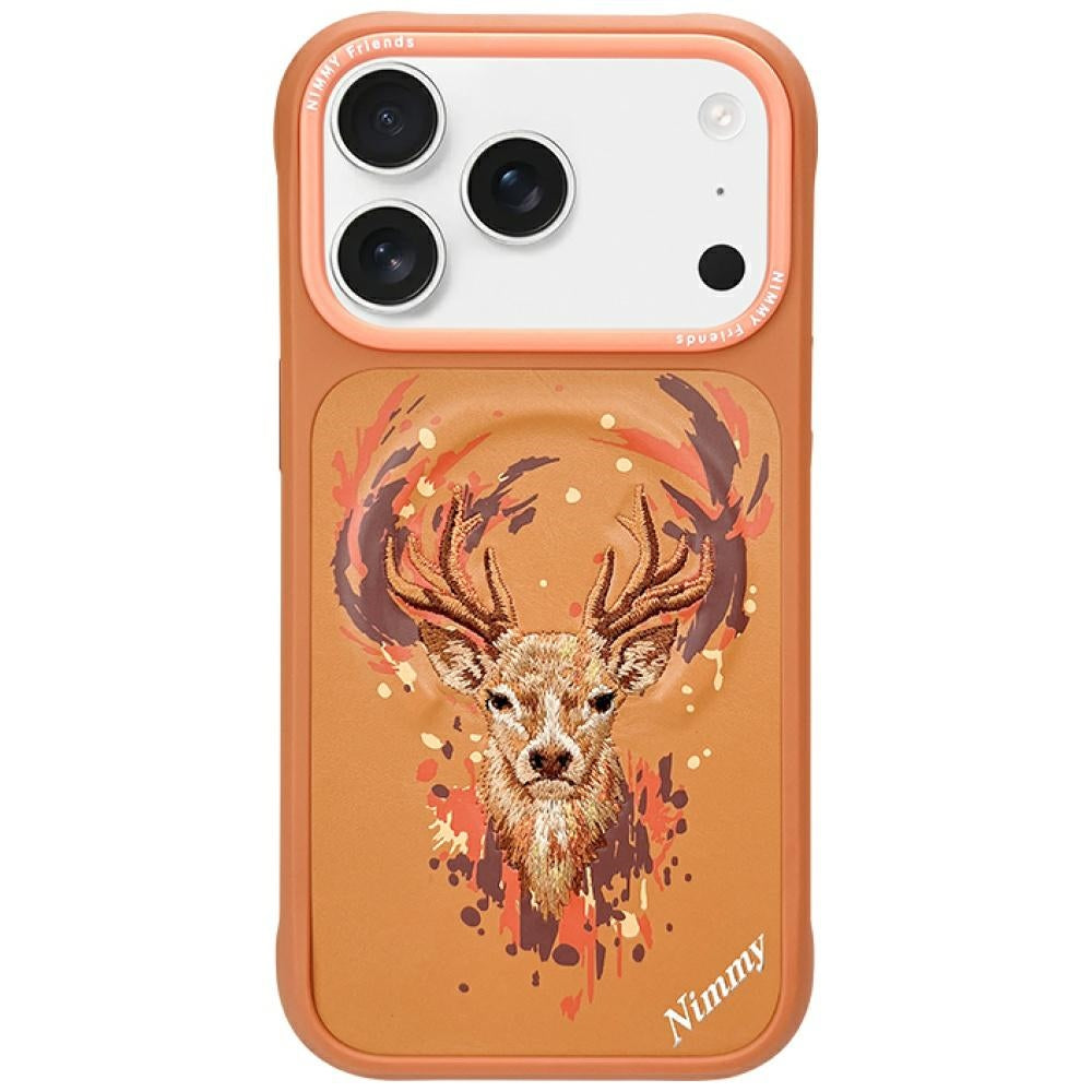 Nimmy Deer MagSafe Case for iPhone 17 Pro Orange