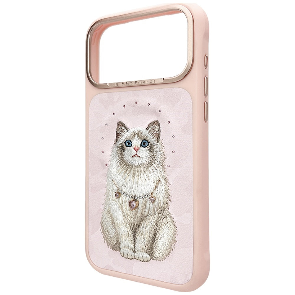Nimmy Lucky Fashion Cat MagSafe for iPhone 17 Pro Pink