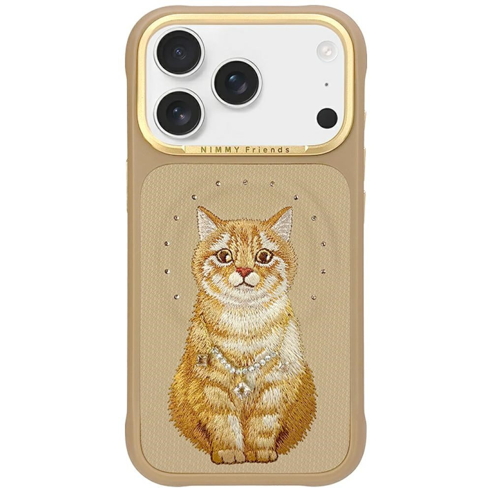Nimmy Nimmy Lucky Fashion Cat MagSafe for iPhone 17 Pro Max brown