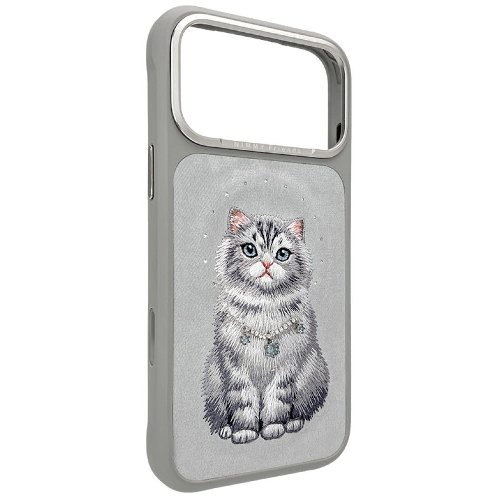 Nimmy Lucky Fashion Cat MagSafe for iPhone 17 Pro Grey