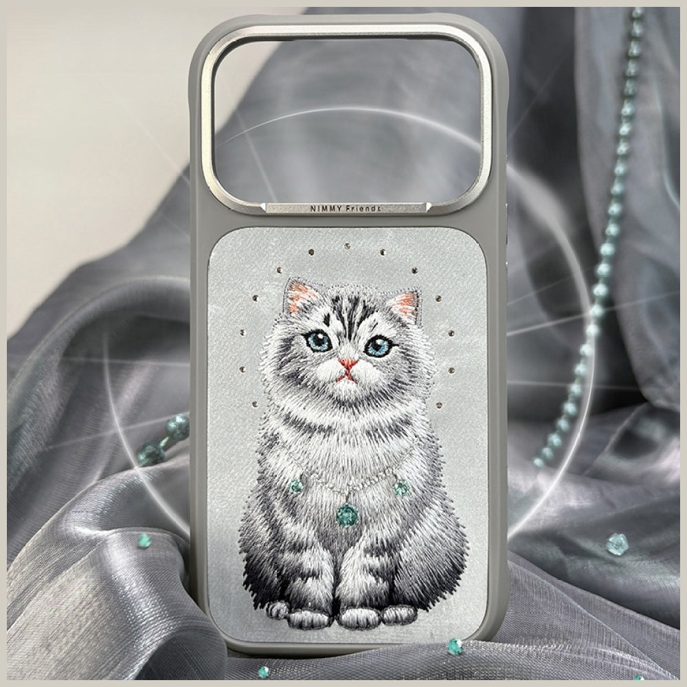 Nimmy Lucky Fashion Cat MagSafe for iPhone 17 Pro Grey