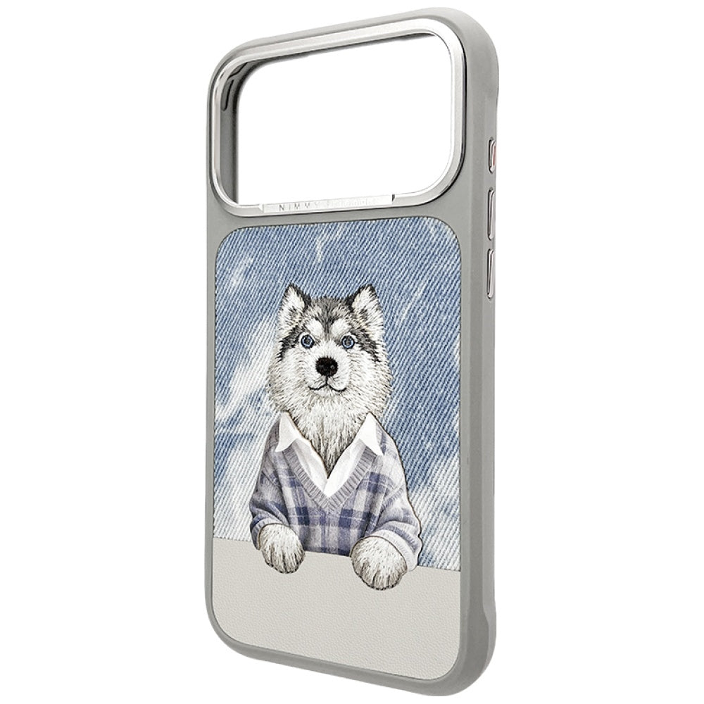 Nimmy Gentle Pets Series Dog MagSafe for iPhone 17 Pro Grey
