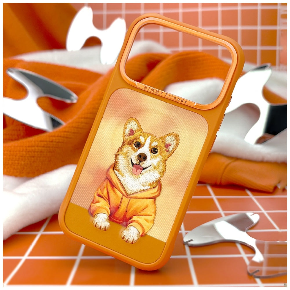Nimmy Gentle Pets Series Dog MagSafe for iPhone 17 Pro orange