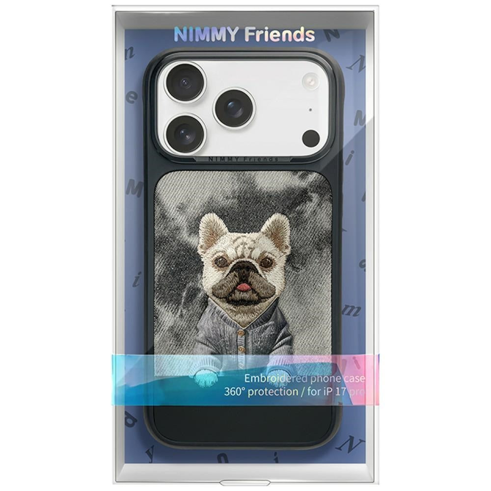Nimmy Gentle Pets Series Dog MagSafe Case for iPhone 17 Pro Max / 18 Pro Max black