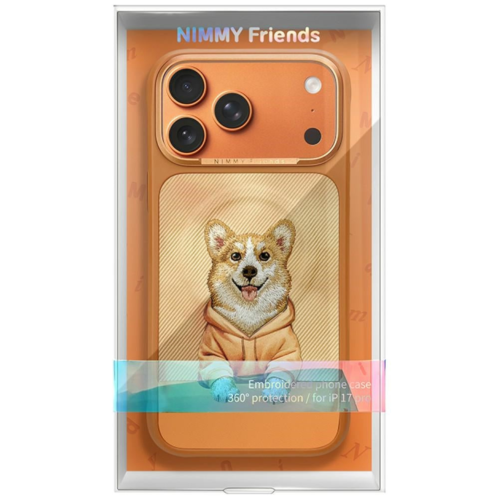 Nimmy Gentle Pets Series Dog MagSafe for iPhone 17 Pro Max / 18 Pro Max orange