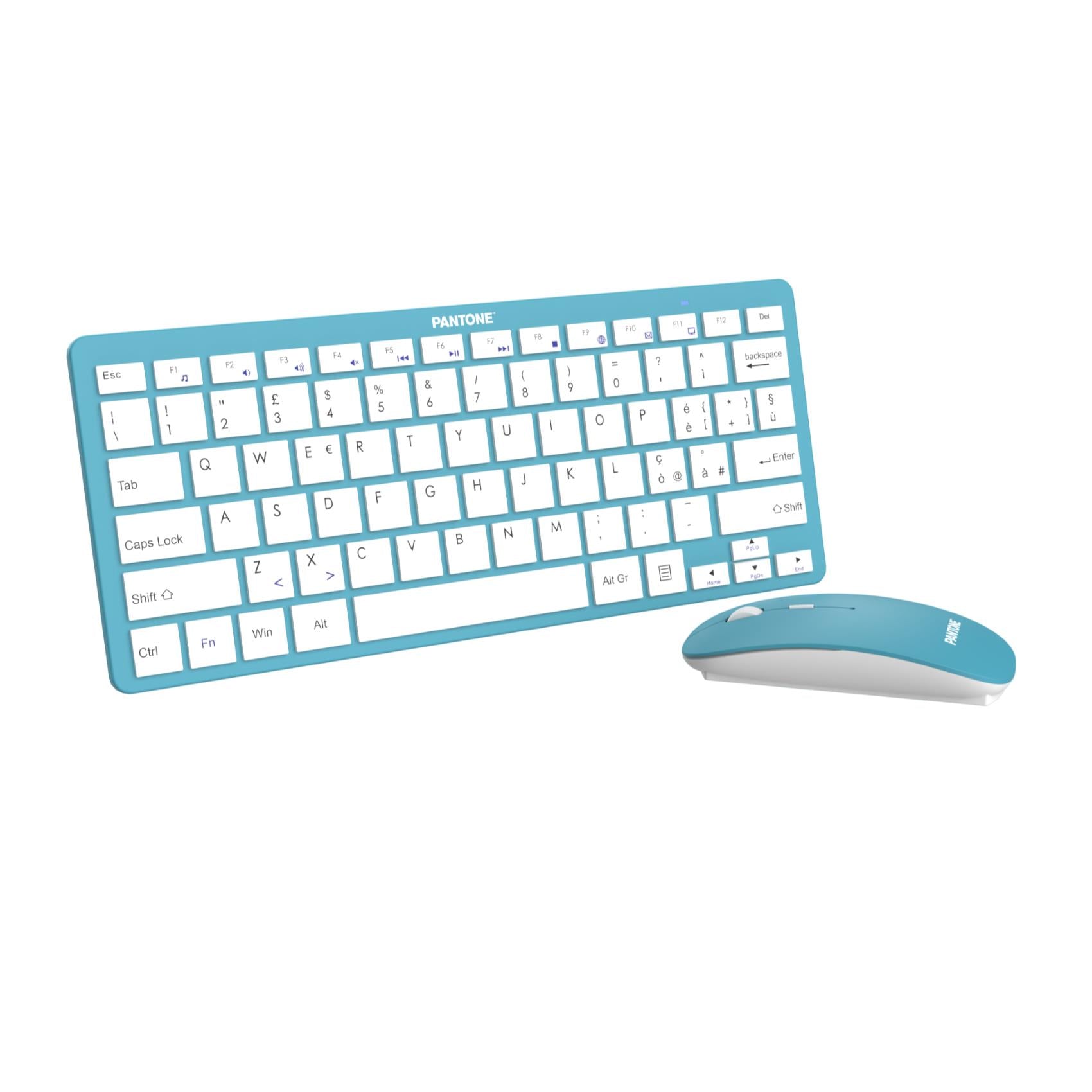 Celly PANTONE Bundle Keyboard + Mouse Blue