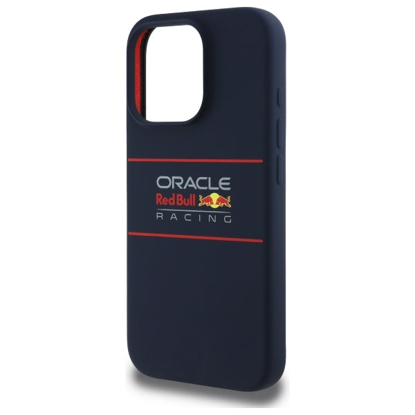 Red Bull RBHMP16L24SIHSRV iPhone 16 Pro hardcase navy Silicone Horizontal Logo MagSafe