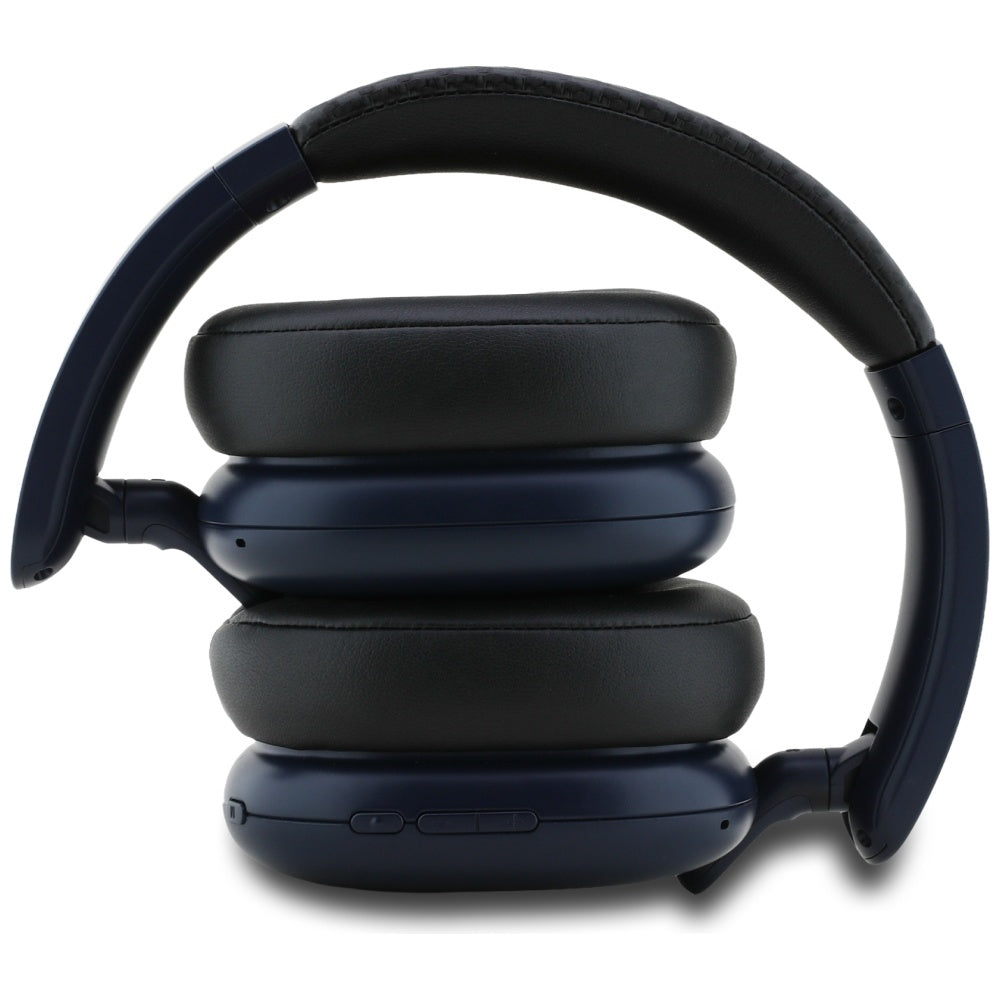 Red Bull Bluetooth Over-Ear Headphones Printed Logo Navy Blue