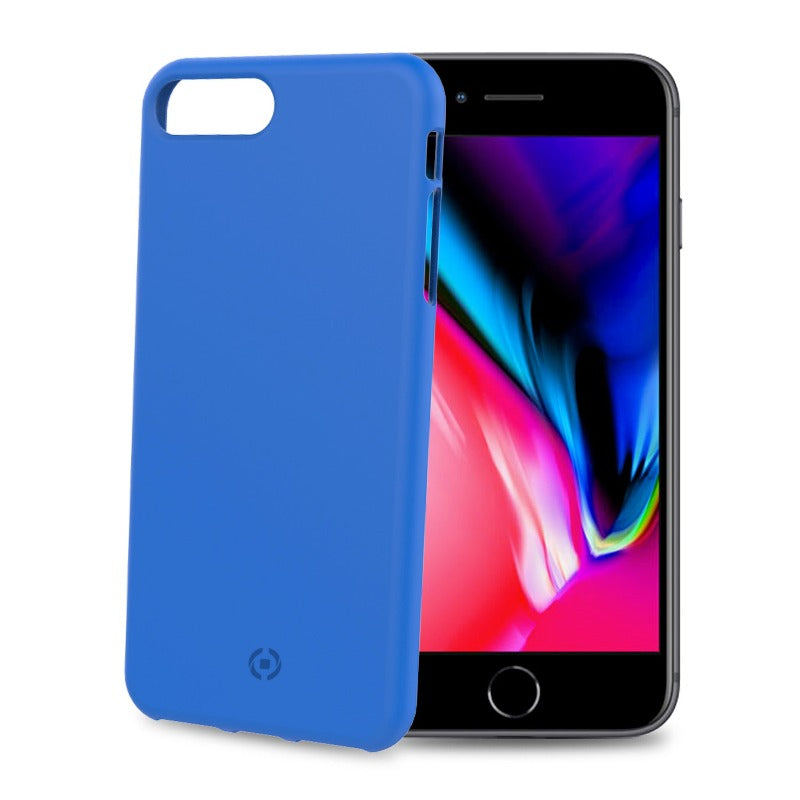 Celly Shock Back case Cover iPhone 7/8 Plus Blue