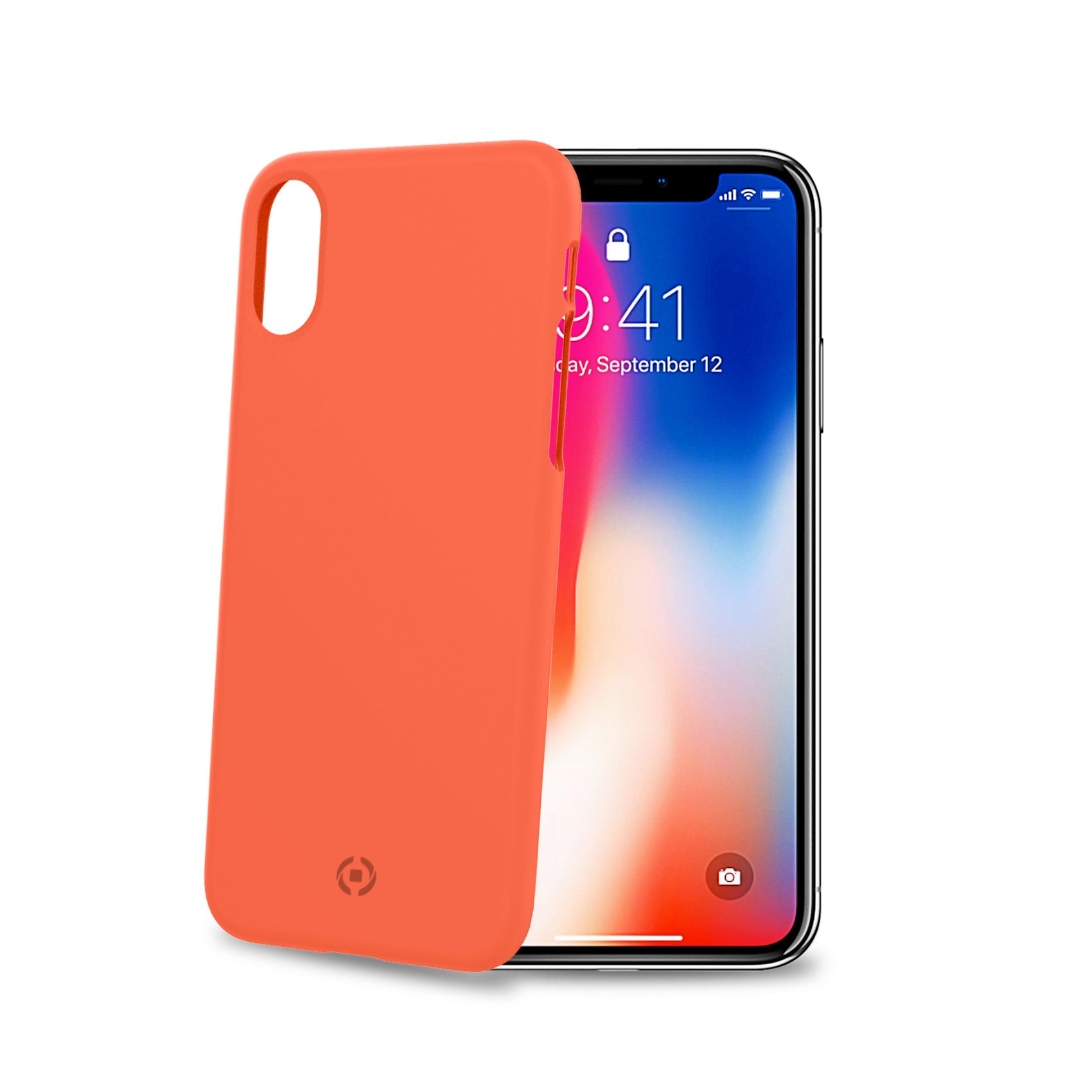 Celly SHOCK IPHONE XS/X ORANGE