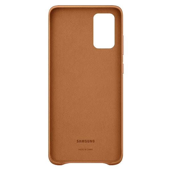 Case for Samsung EF-VG985LA S20+ G985 brown Leather Cover