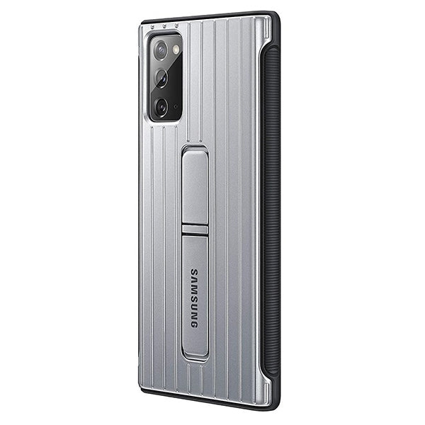 Case for Samsung EF-RN980CS Note 20 N980 srebrny/silver Protective Standing Cover