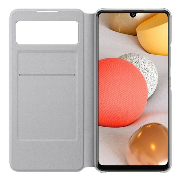 Case for Samsung EF-EA426PW A42 5G _4whitek S View Wallet Cover
