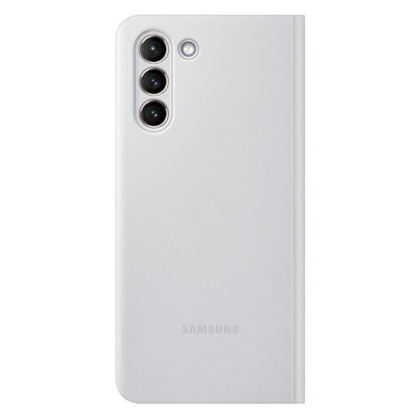 Case for Samsung EF-ZG996CJ S21+ G996 jasno light gray Clear View Cover