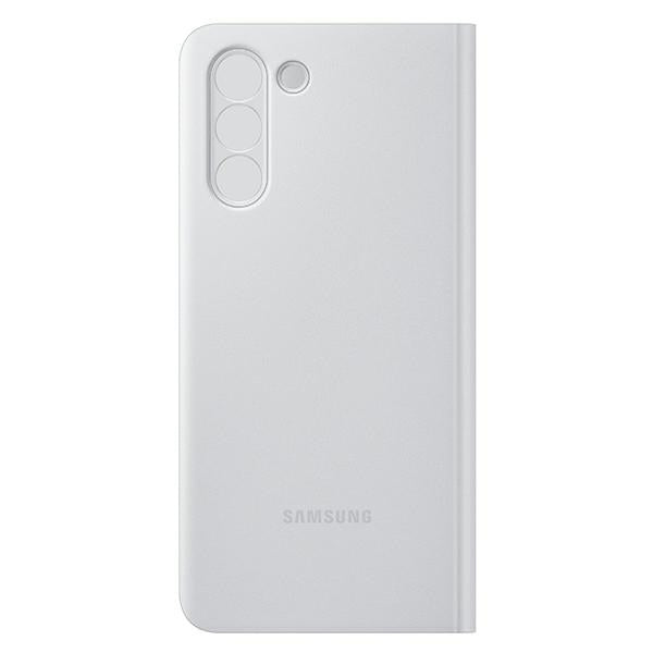 Case for Samsung EF-ZG996CJ S21+ G996 jasno light gray Clear View Cover