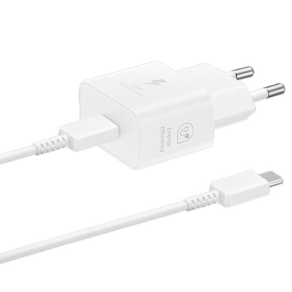 Samsung EP-T2510XB 25W Fast Charge + kabel USB-C/USB-C black White