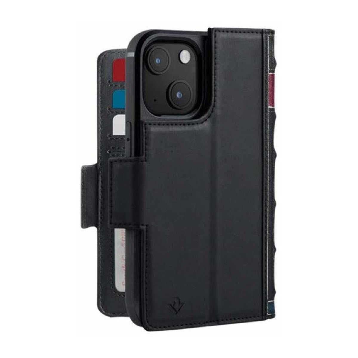 Twelve South BookBook MagSafe, iPhone 14 - 2-in-1 Bookcase Black