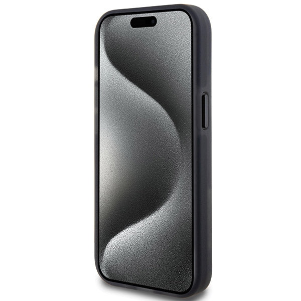 TUMI Hardcase 
Frosted MagSafe Transparent MESH CAMO iPhone 15 Black