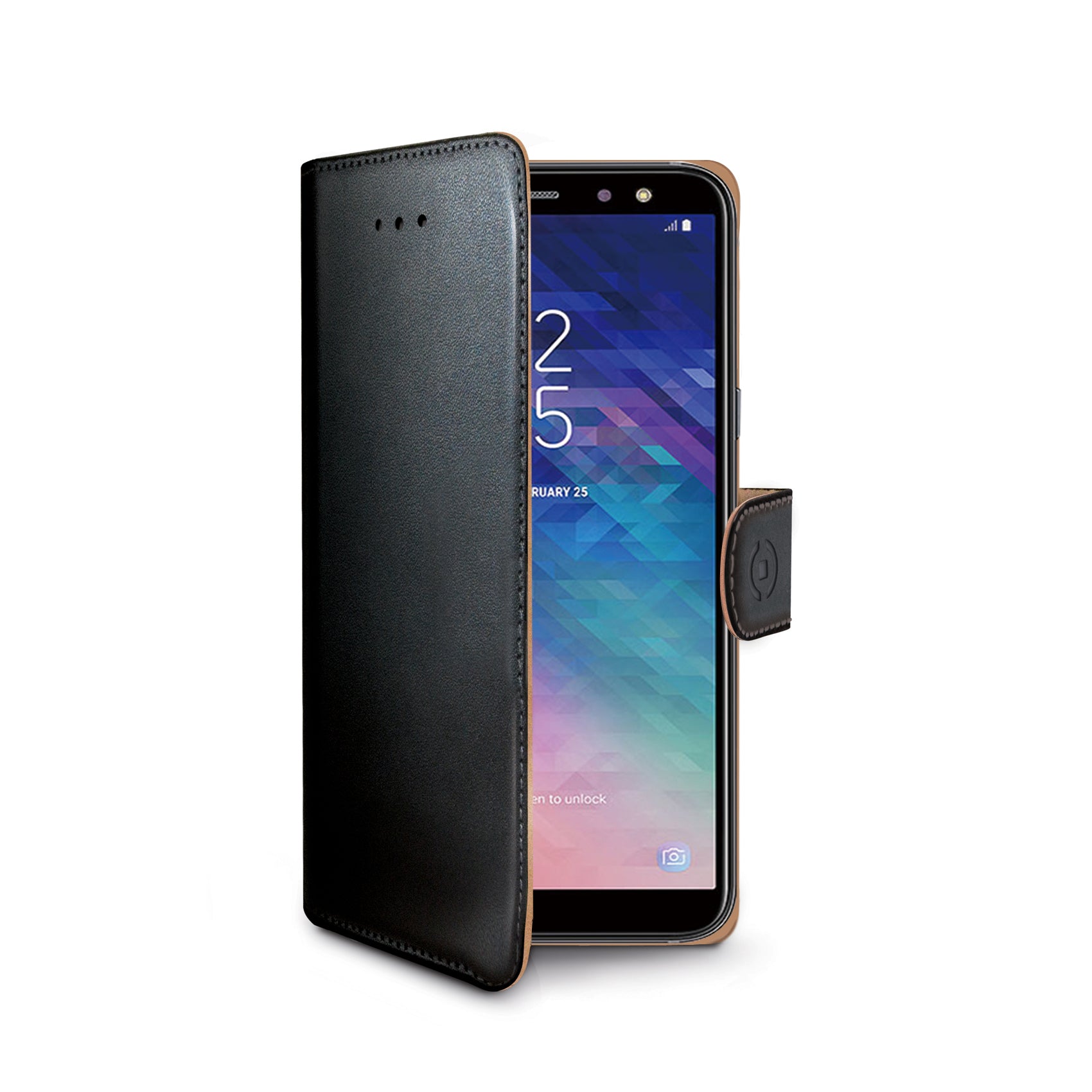 WALLY CASE GALAXY A6+ 2018 BLACK