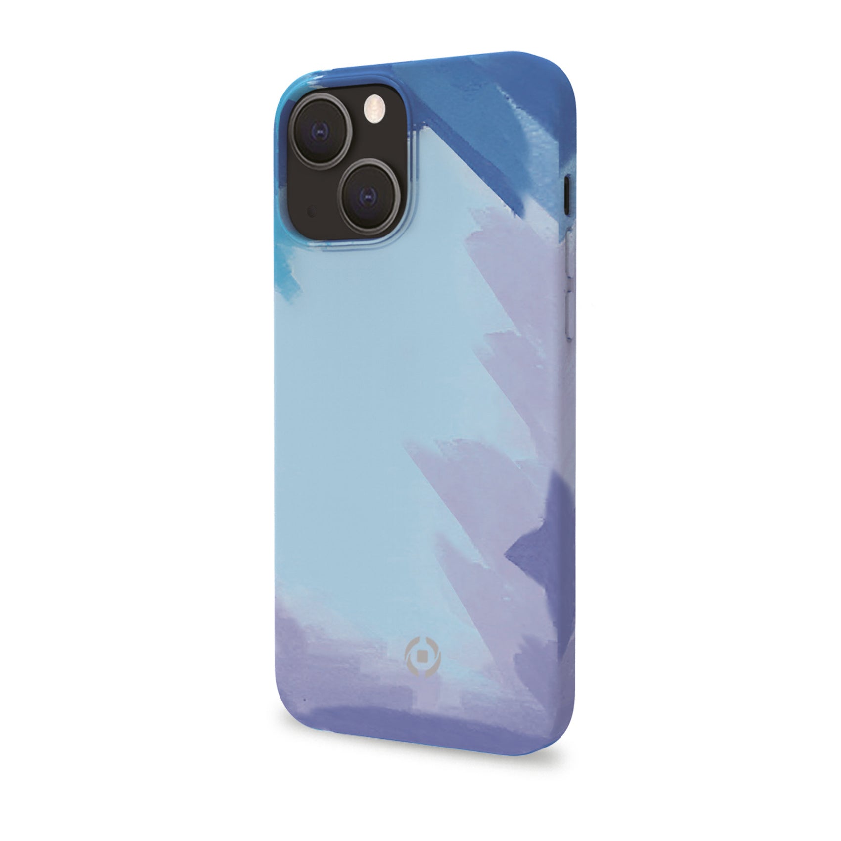 Celly WATERCOLOR Back Case for IPHONE 13 / 14 / 15 BLUE