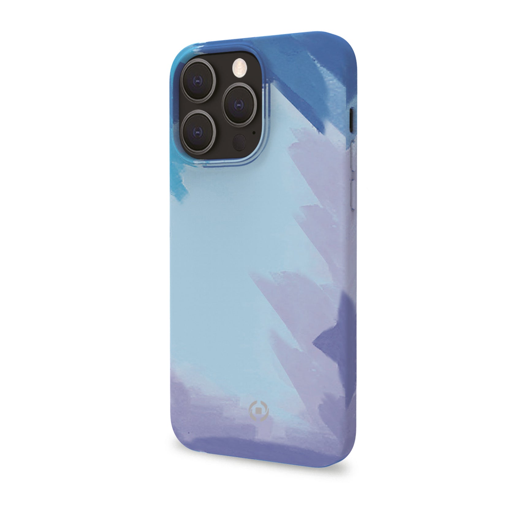 Celly WATERCOLOR Back case for IPHONE 13 PRO BLUE