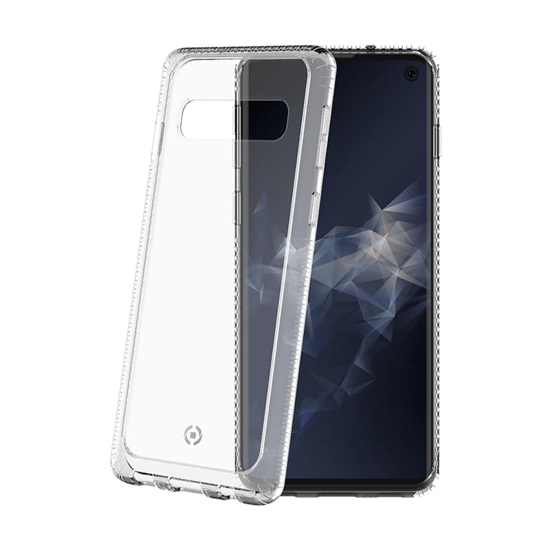 Celly HEXALITE890WH HEXALITE - Samsung Galaxy S10 Transparant Case