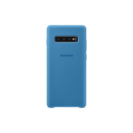 Samsung Galaxy S10 Plus Silicone Cover Light Blue