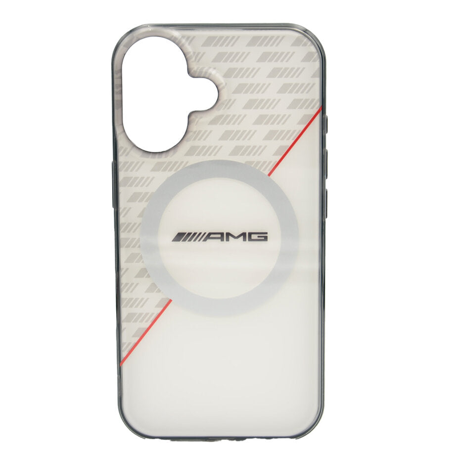 AMG AMHMP16S24HRDWR iPhone 16 Hardcase - Double layer - MagSafe - Red