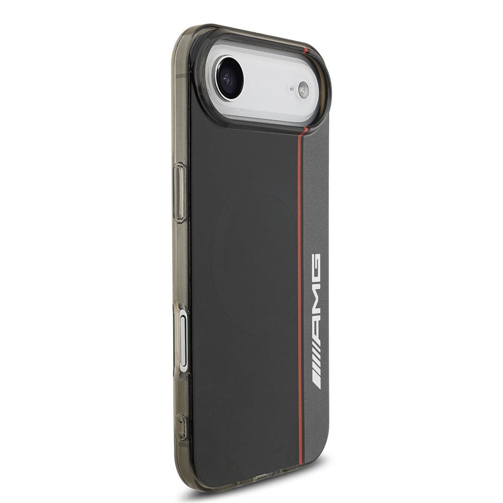 AMG Hardcase Original Licensed M-Safe Charging Feature IML Print Logo Double Layer Bow Lines for iPhone 17 Air