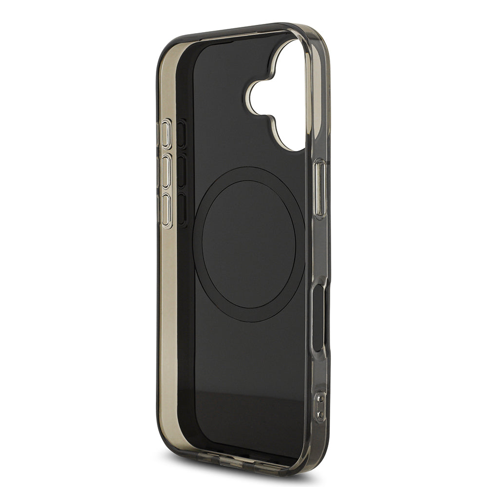 AMG Hardcase Original Licensed M-Safe Charging Feature IML Print Logo Double Layer Bow Lines for iPhone 17