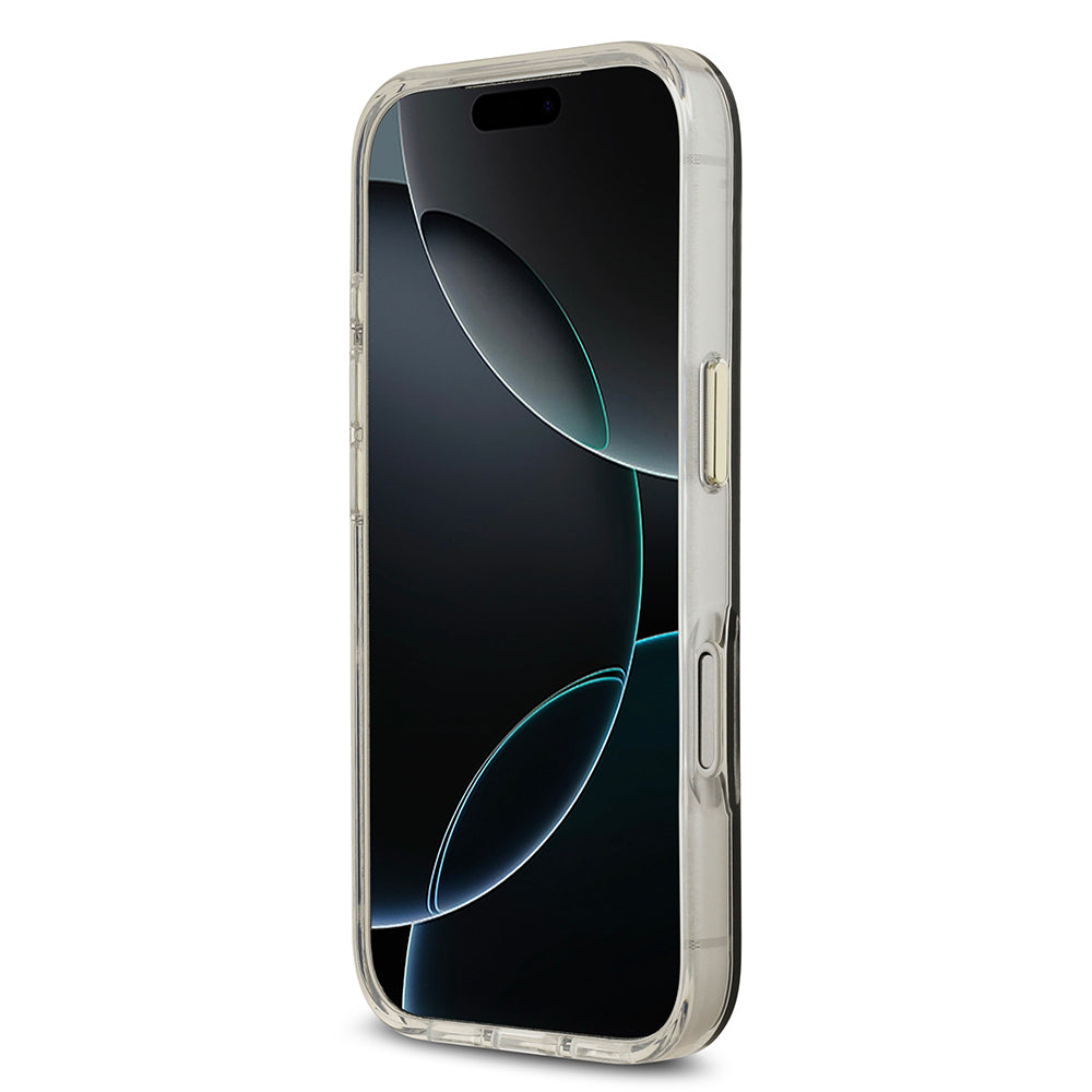 GUESS GUHMP17LHMRPOGDG HardCase MagSafe TPU MIRROR W/ PEONY Gold iPhone 17 Pro