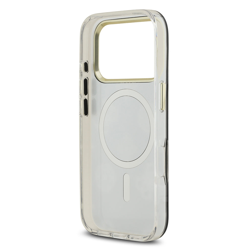 GUESS GUHMP17XHMRPOGDS HardCase MagSafe TPU MIRROR W/ PEONY Silver iPhone 17 Pro Max