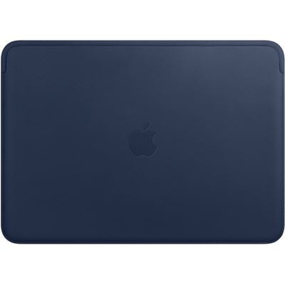 Apple Leather Sleeve for 13 inch Macbook Air and Pro Midnight Blue